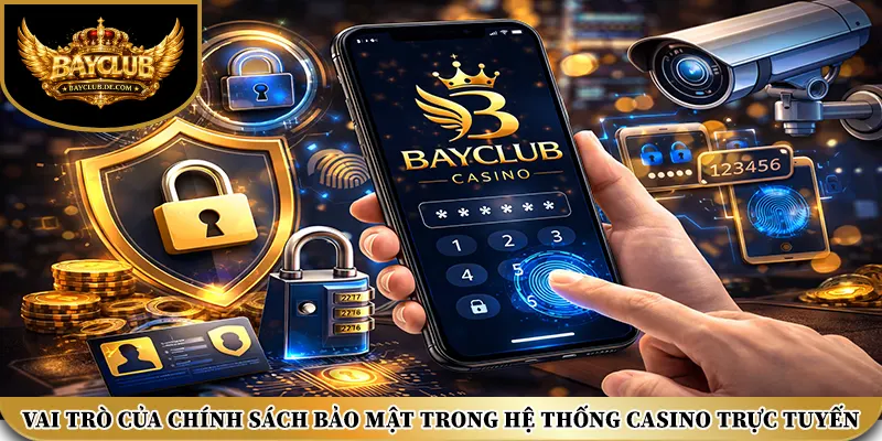 Vai trò của chính sách bảo mật trong hệ thống casino trực tuyến