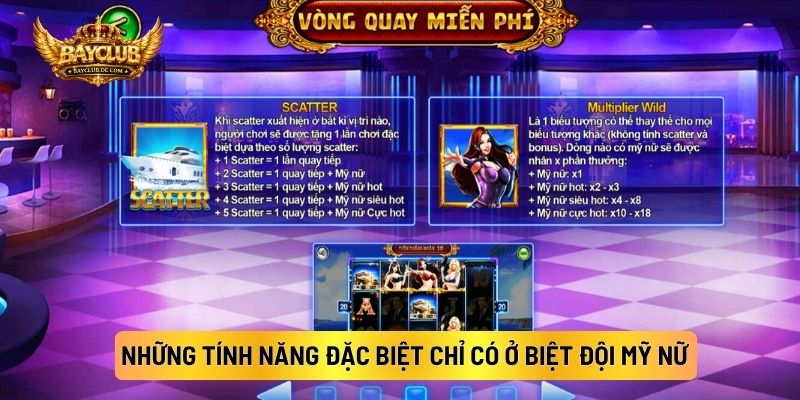 Những Tính Năng Đặc Biệt Chỉ Có Ở Biệt Đội Mỹ Nữ